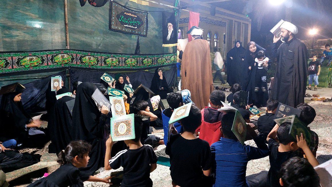 شب زنده داری مردم بوموسی در  دومین شب قدر 