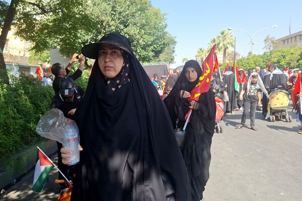 مراسم راهپیمایی جاماندگان اربعین حسینی در شیراز