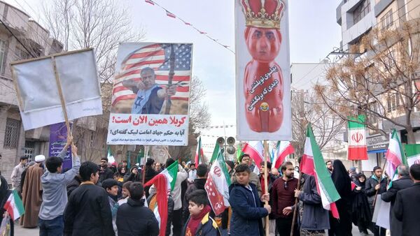 جلوه هایی از راهپیمایی جشن پیروزی انقلاب در شهر قم