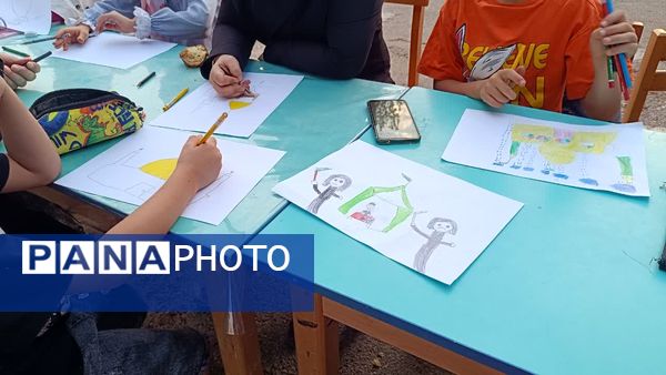 برپایی موکب کودکان و نوجوانان عاشورایی کانون پرورش فکری در یاسوج