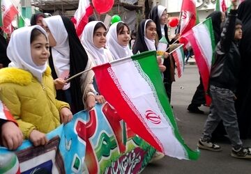 راهپیمایی یوم‌الله ۲۲ بهمن ماه در شهرستان قدس