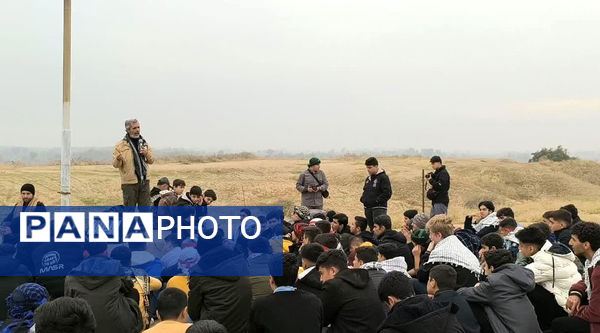 اردوی راهیان نور دانش آموزان پسر ناحیه 3 قم
