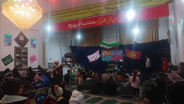 مراسم ولادت امام زمان (عج) در مسجد نینوای نیشابور 