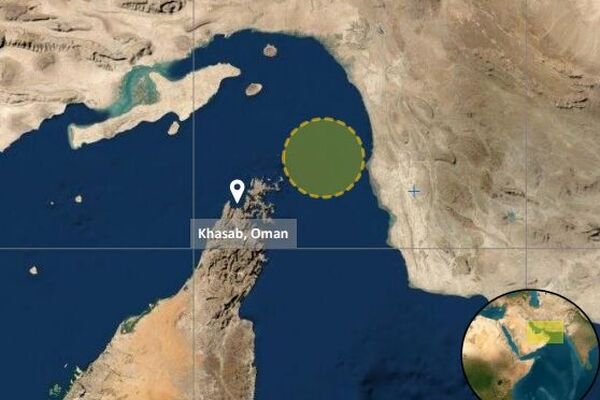 حادثه برای یک کشتی فله‌بر در هنگام عبور از تنگه هرمز