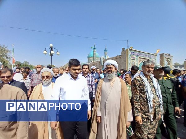 راهپیمایی جمعه خشم در کاشمر