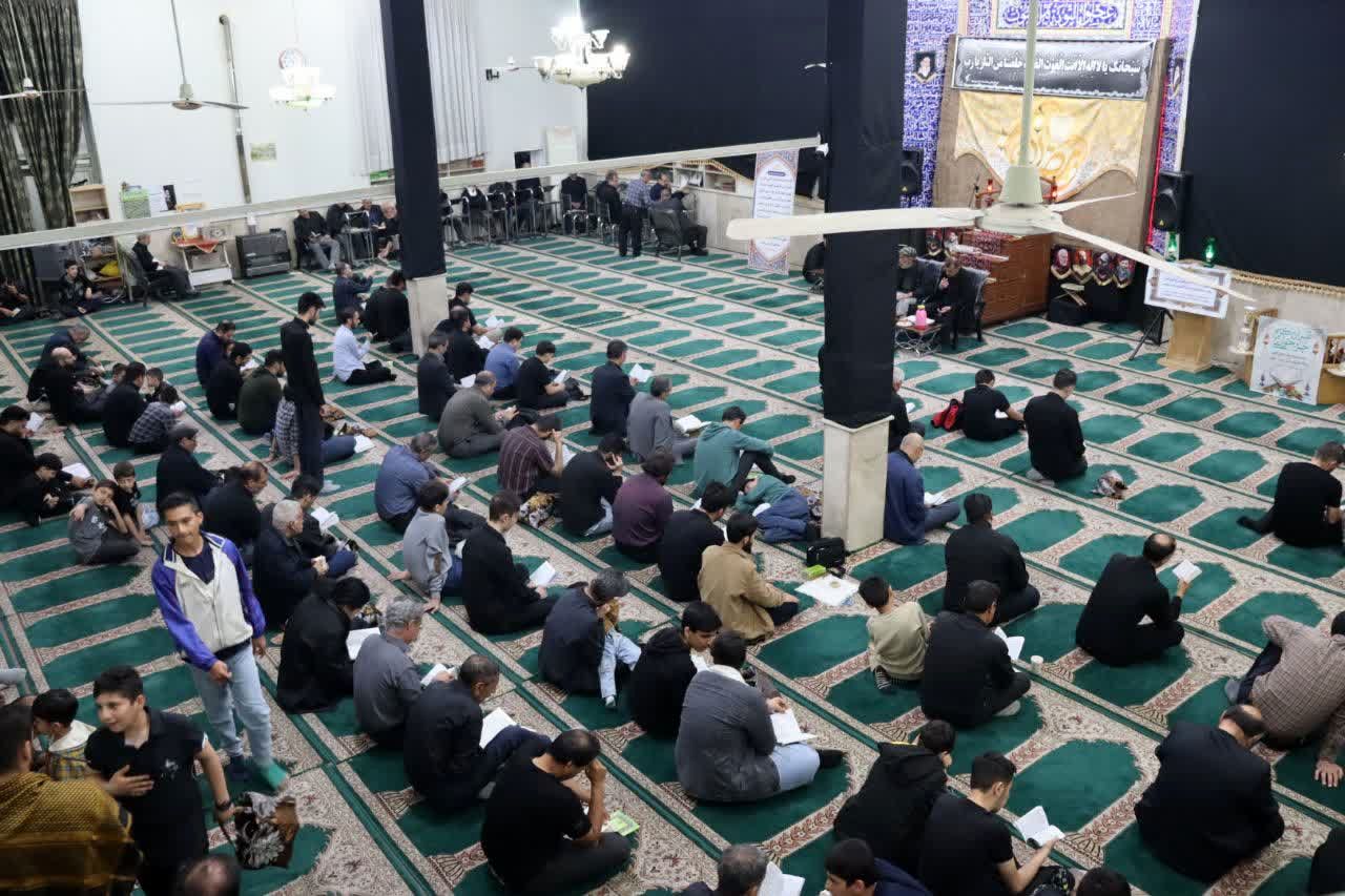 برگزاری مراسم قرائت دعای جوشن کبیر در مسجد حضرت صاحب الزمان (عج)