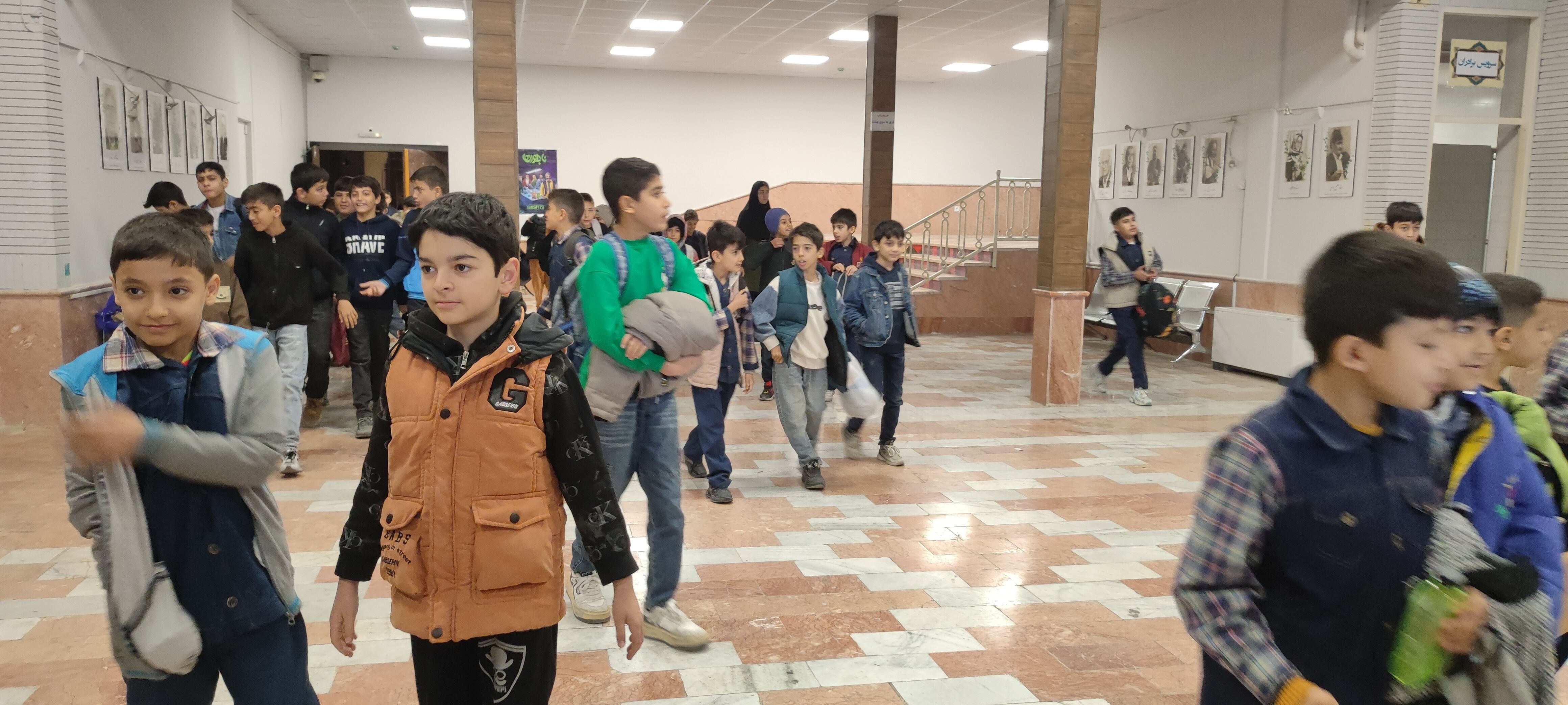 یک روز شاد و مفرح در اردوی یک روزه سینما غدیر شیروان