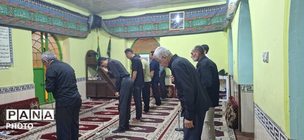 مراسم سوگواری رحلت پیامبر (ص) و شهادت امام حسن مجتبی (ع) در بناب بندرخمیر