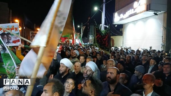 اجتماع و عزاداری عظیم هیات مذهبی شهرستان ملکان