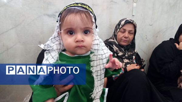 مراسم شیرخوارگان حسینی در حسینیه ولیعصر زرقان 