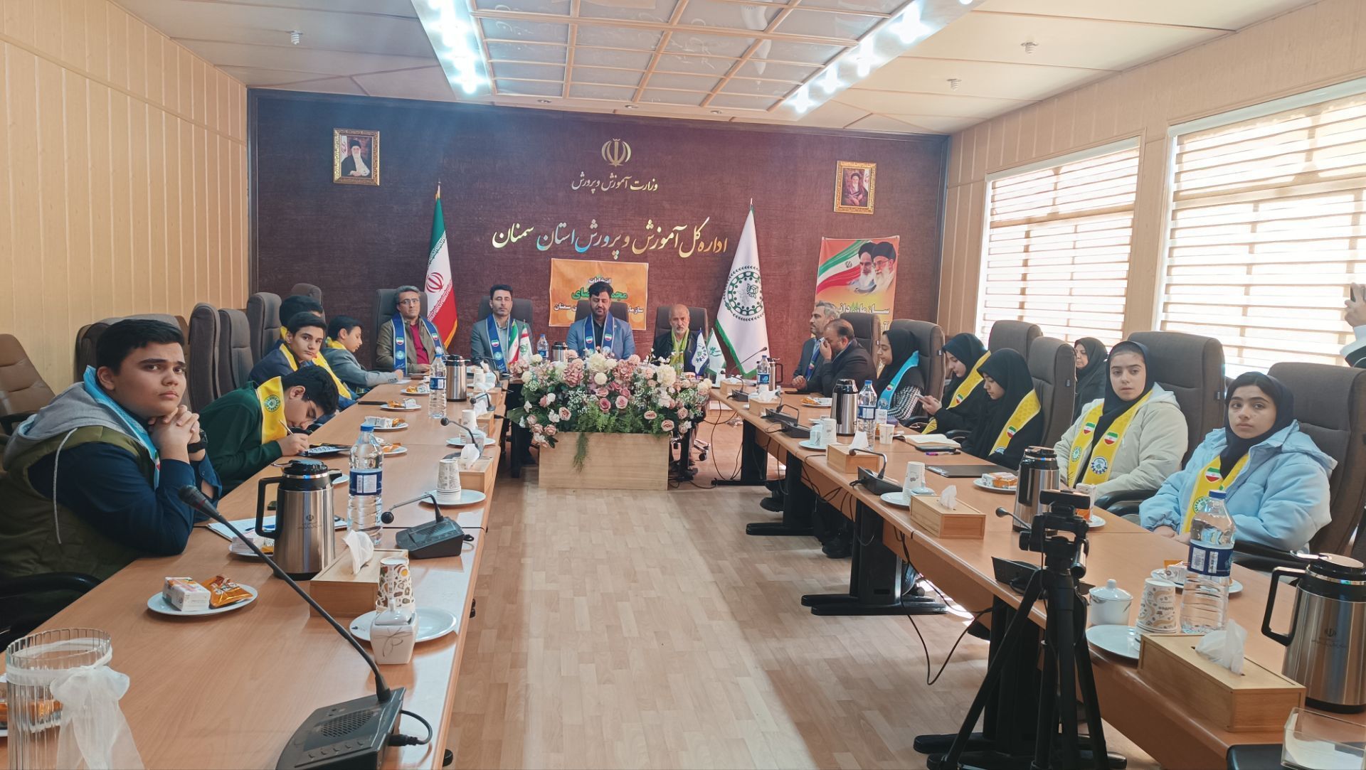 انتخابات مجمع اعضای سازمان دانش‌آموزی استان سمنان