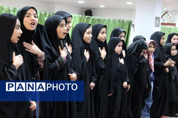 مجلس زینبی دختران قرآنی شهر درق 