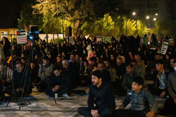 صدای فلسطین در مشهد؛ گردهمایی بزرگ همبستگی