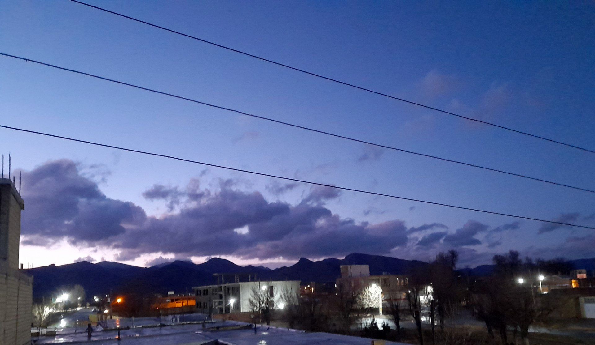 بارش برف و باران در بروجن