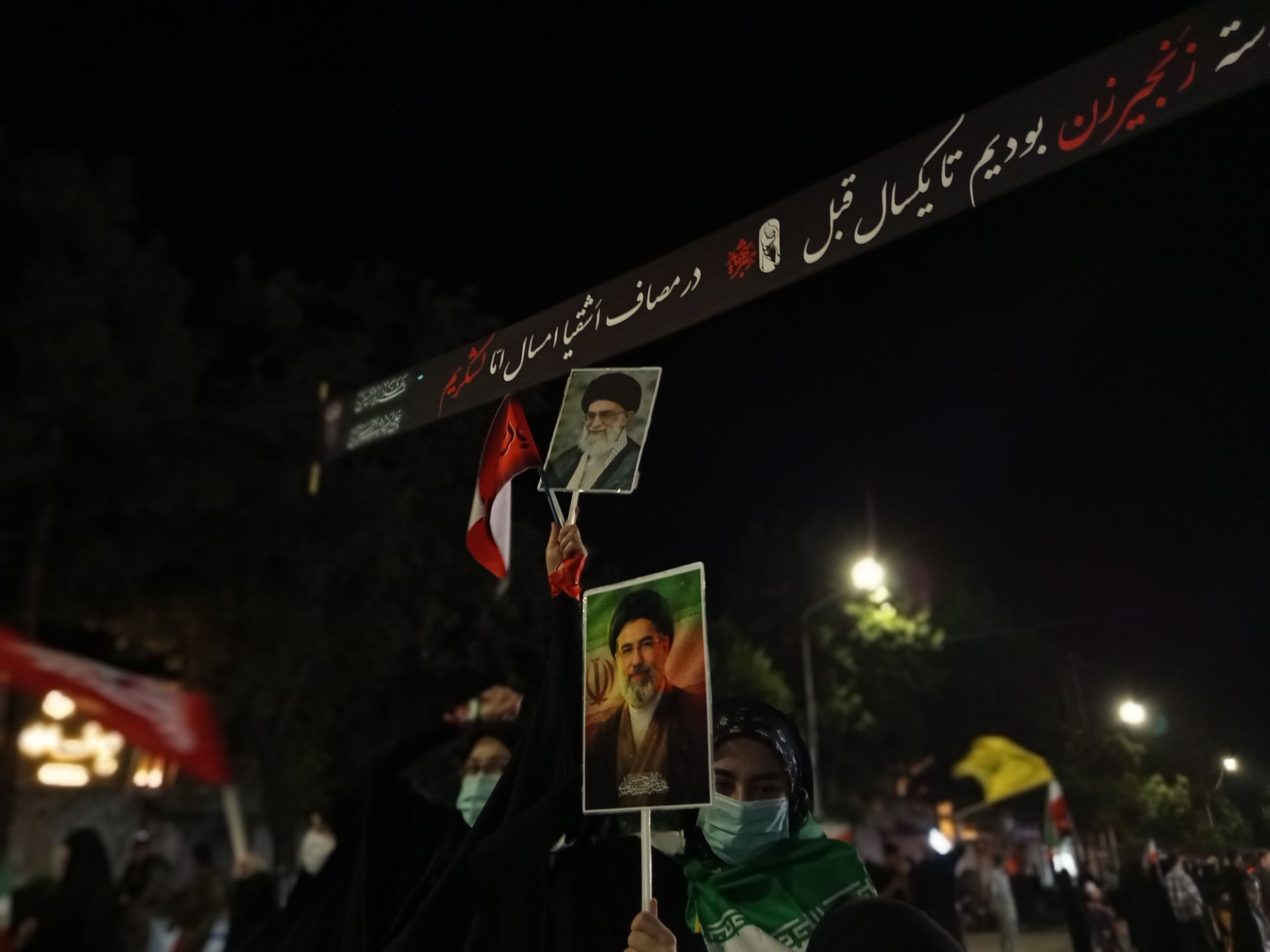 استمرار بی‌پایان در نیشابور؛ شب صد و بیست و هشتم عزای رهبر شهید_2