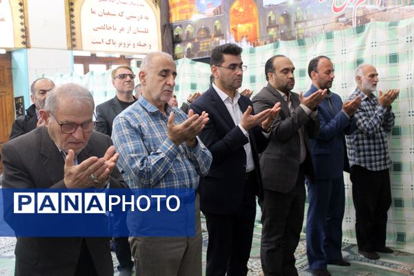 محفل قرآنی دانش آموزان در گلوگاه