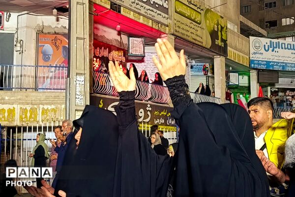  اجتماع اقتدارآمیز مردم ملارد در شب ۱۰۱ با شعار «الوعده وفا»
