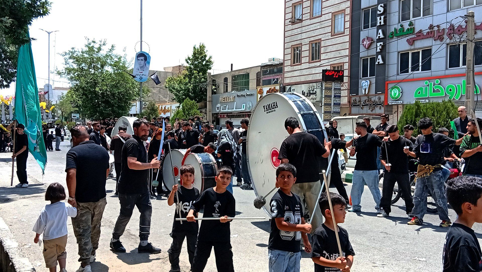 سوگواری تاسوعا حسینی در نظرآباد