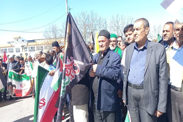 حضور پرشور مردم یاسوج در راهپیمایی روز قدس