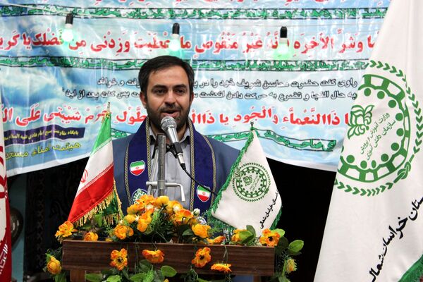 حضور قائم‌مقام سازمان دانش آموزی کشور در جمع پیشتازان معتکف گرمه 