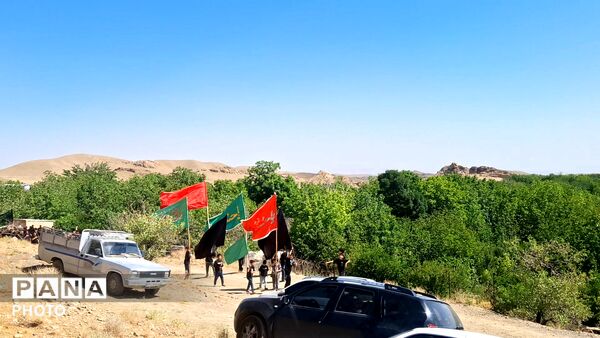 عزاداری شهادت اباعبدالله الحسین(ع) در روستای ابرجس