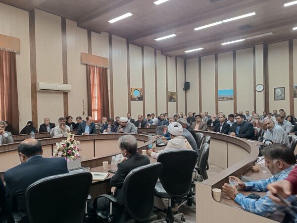 برنامه ریزی برپایی پیاده روی اربعین گناباد - کاخک در نشست شورای اداری  گناباد