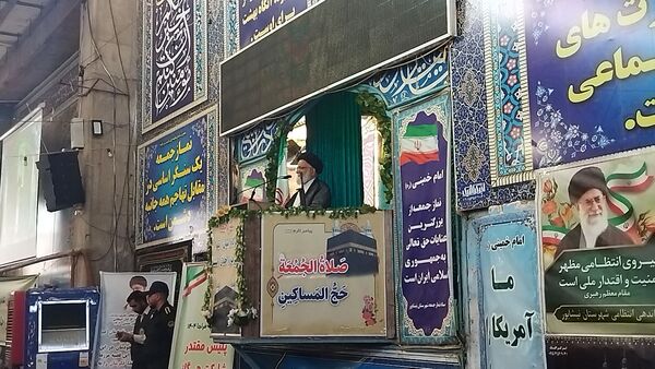 نماز عبادی و سیاسی جمعه همزمان با آغاز هفته نیروی انتظامی در نیشابور