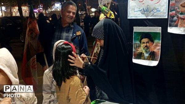 موکب فرهنگی دبیرستان نمونه وکیلی ۱۰ در حسینیه فضل نیشابور
