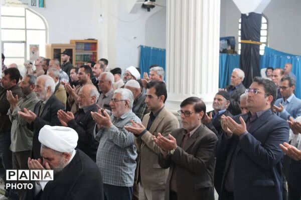 نماز جمعه عبادی سیاسی در مسجد جامع آشخانه