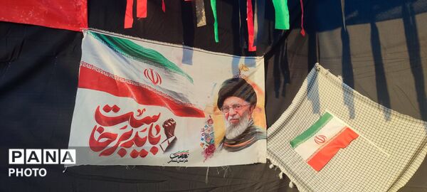 برپایی ایستگاه صلواتی آموزش و پرورش شهرستان سملقان 
