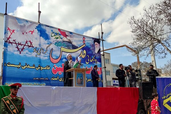 حضور پرشور مردم بیجار در راهپیمایی روز قدس و آخرین نمازجمعه ماه رمضان