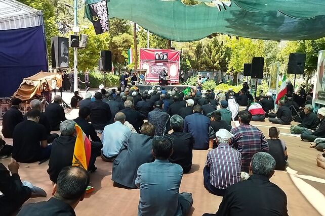 اجتماع دلدادگان حسینی نیشابور