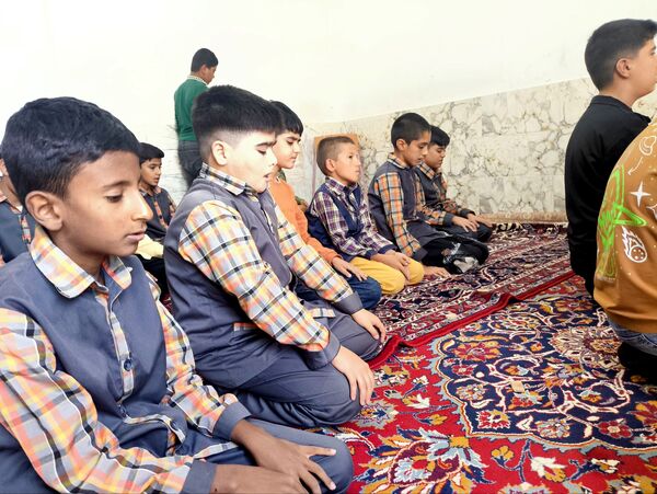 افتتاح نمازخانه در دبستان شهید پسندیده فدافن