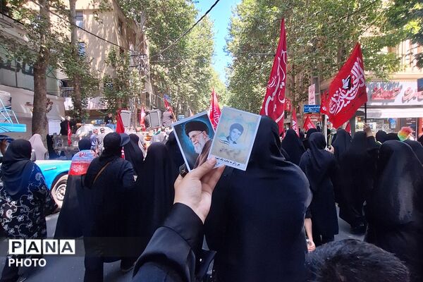 راهپیمایی جاماندگان اربعین در شهریار