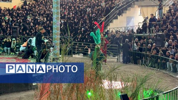 مراسم سنتی تعزیه‌خوانی در شهر ارمغان‌خانه زنجان 