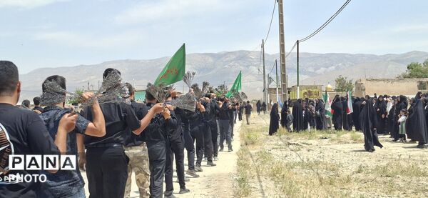 مراسم عزاداری عاشورای حسینی در روستای ماروسک