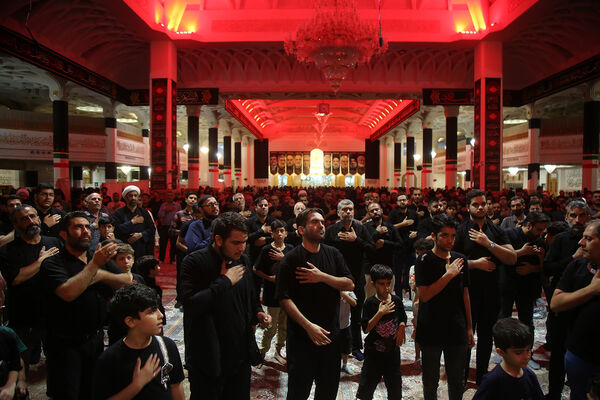 عزاداری شهادت دختر سه ساله امام حسین(ع) در قم