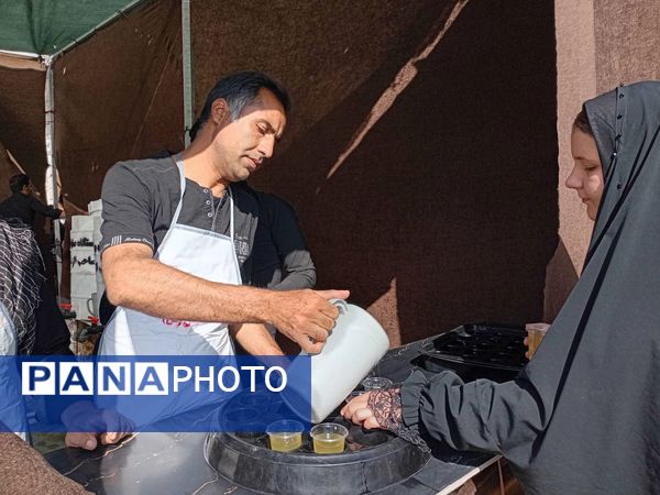 برپایی موکب اربعینی در خلیل آباد