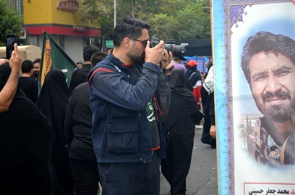 برپایی موکب عشاق الحسین سازمان دانش‌آموزی شهر تهران