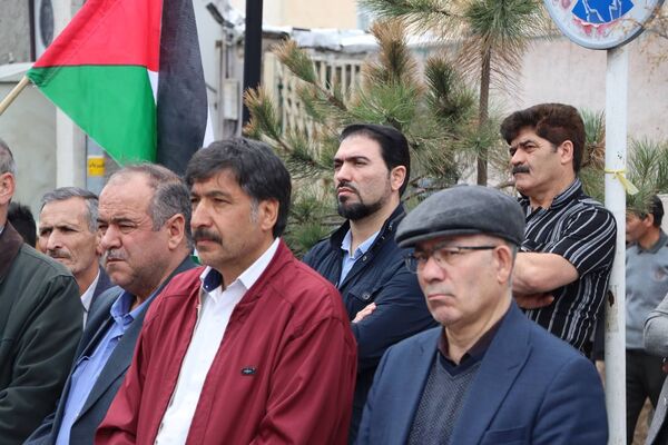 راهپیمایی روز قدس در شهرستان سرعین