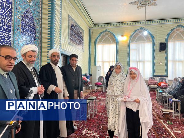 اعتکاف دانش‌آموزی مسجد امیرالمومنین صوفیان