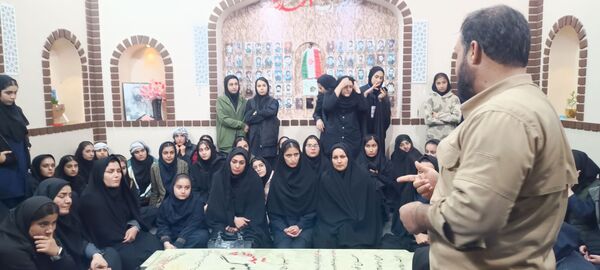 اردوی راهیان نور دانش آموزان شهرستان آبدانان 