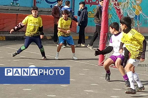 مسابقات ورزشی بین مدارس جام اقتدار ایران در دبیرستان برادران شهید قاسمی بهارستان ۲