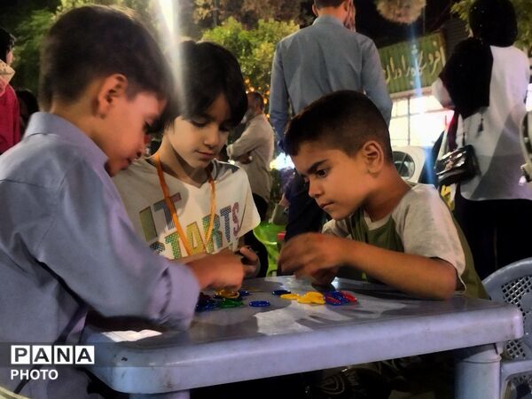 فعالیت موکب کودک فرهنگیان مسجد جامع شهرستان نیشابور در قاب پانا 