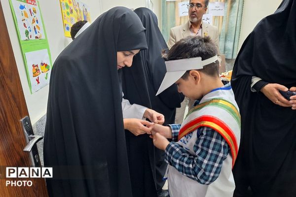 افتتاح اتاق بهداشت مدرسه نور ایمان پردیس به مناسبت  هفته سلامت
