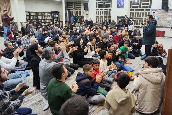 جشن نیمه شعبان در مسجد امام حسن مجتبی(ع) رباط‌کریم