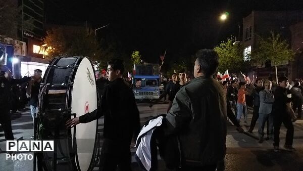 هیئت روستای زروند در چهل و ششمین شب از اجتماعات مردمی نیشابور 