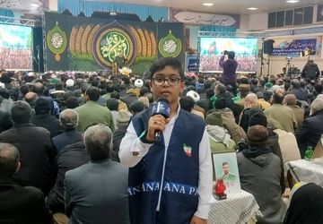 مراسم گرامیداشت سالروز شهادت حاج قاسم سلیمانی، ۷۸شهید مدافع حرم و شهدای تیپ فاطمیون