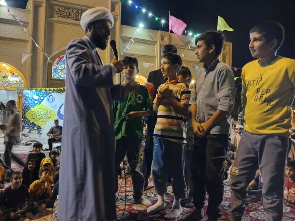 جشن میلاد امام محمد صادق (ع) و حضرت محمد (ص) در امامزاده محمد عابد کاخک