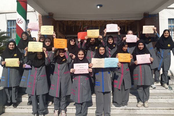 برگزاری انتخابات شورای دانش‌آموزی در دبیرستان فرزانگان قائمشهر